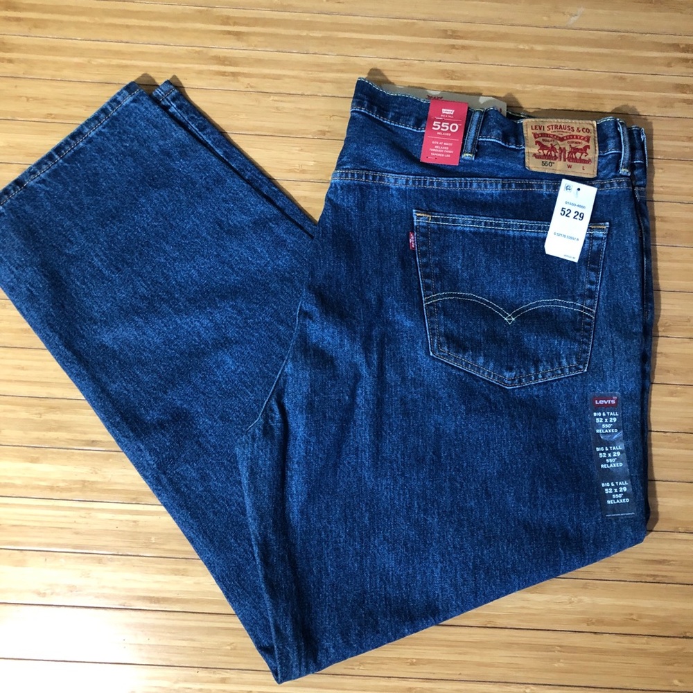 Levi's 550 Relaxed Blue Jeans